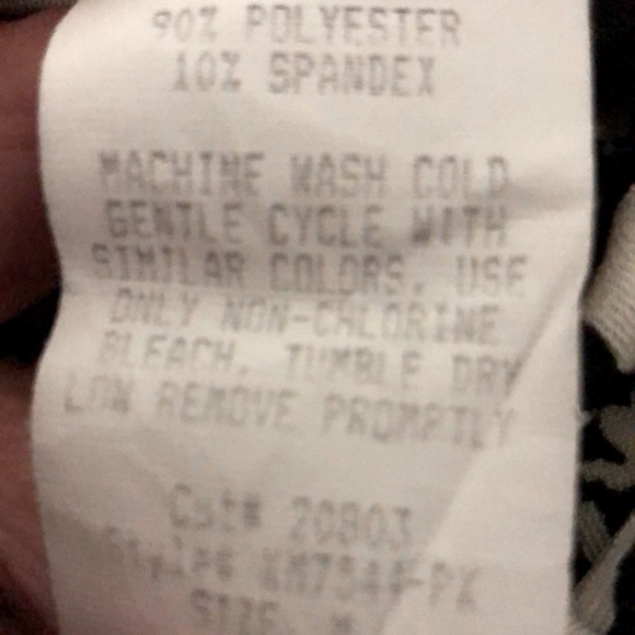 NWOT SZ M EXPRESSIONS DRESS BLACK and WHITE - Picture 6 of 6